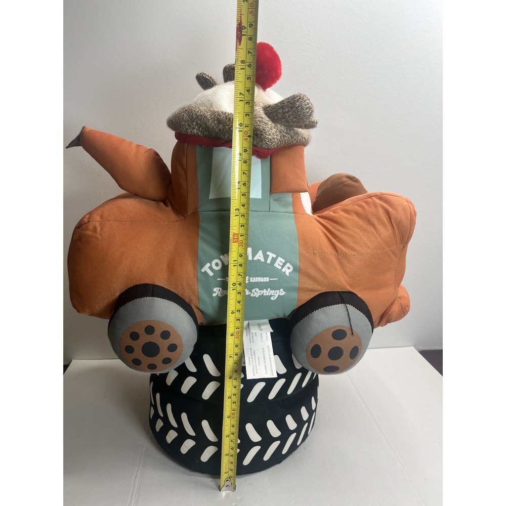 Rare 18" Gemmy Tow Mater Plush on Tires‎ 2017 Disney Pixar Cars Radiator Springs - Picture 10 of 10